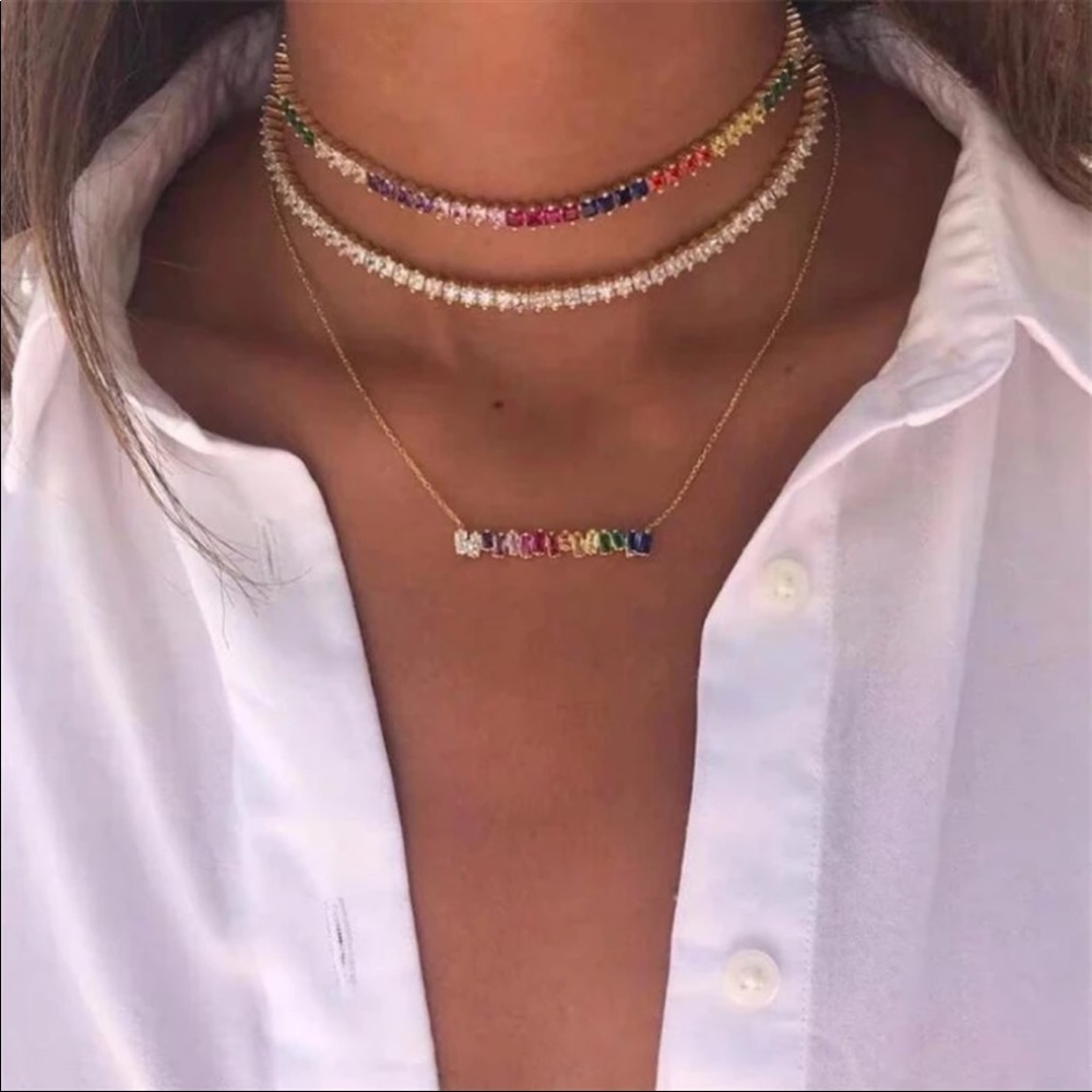 Rainbow 🌈 Necklace, Pride
